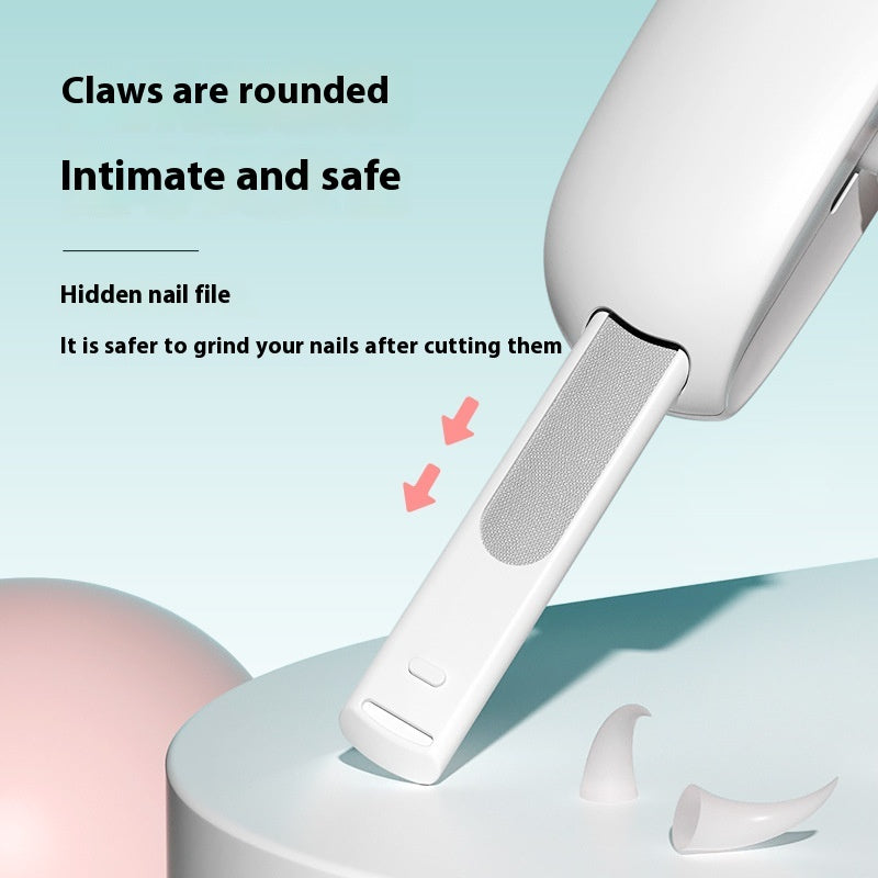 Royale Signature Cat Nail Scissors Gravity Push Pro Cutter