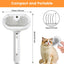 Royale Premium Pet Steam Brush Spray Grooming Comb Tool