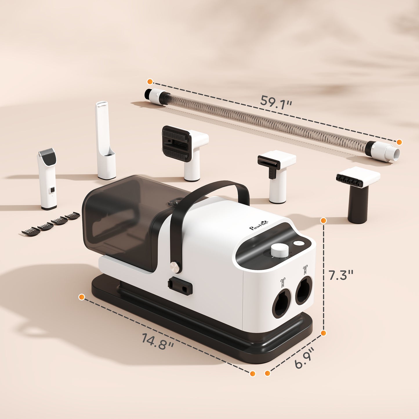 Royale Signature Pet Grooming Vacuum Dryer Pro Kit