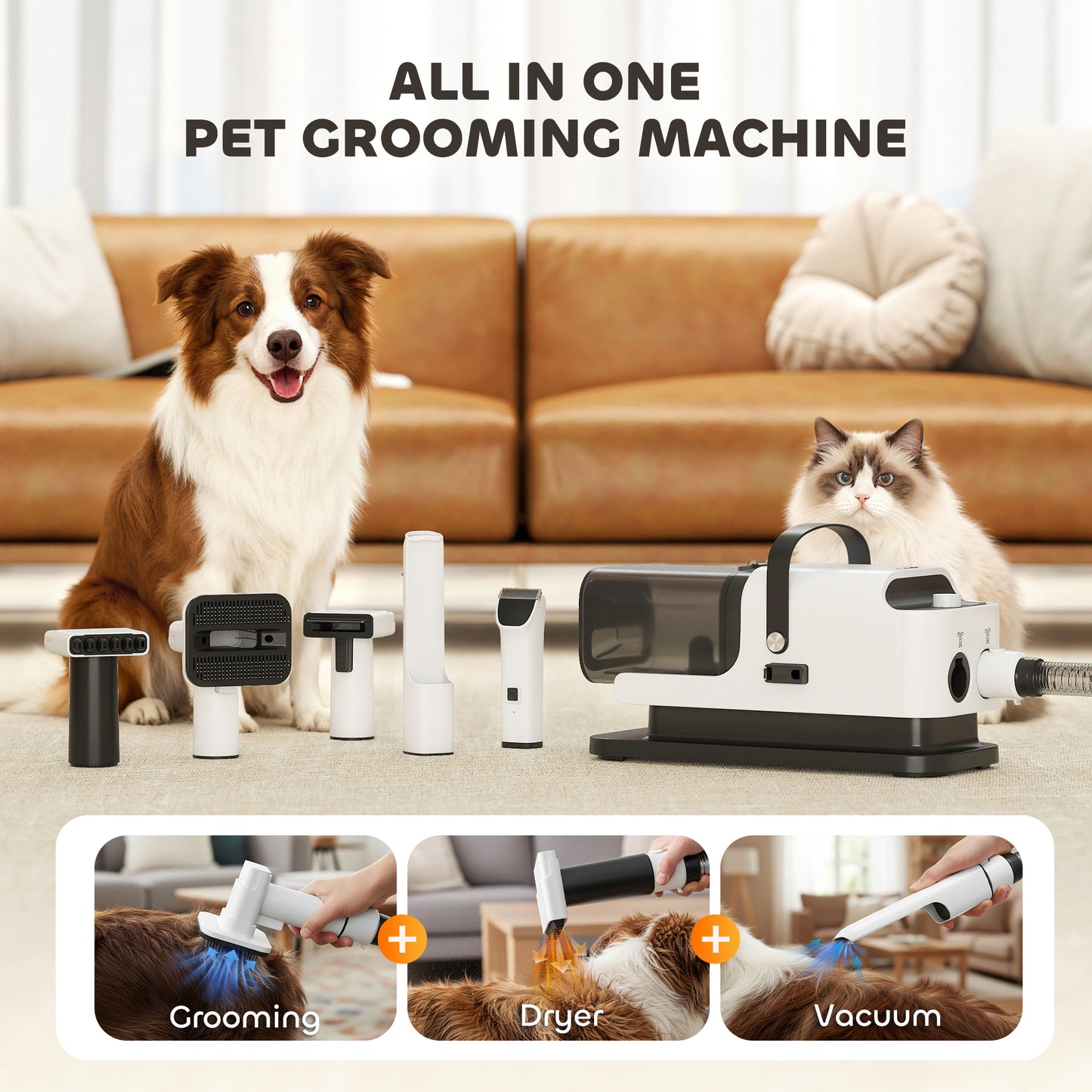 Royale Signature Pet Grooming Vacuum Dryer Pro Kit